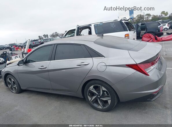 KMHLP4AG3PU403299 2023 HYUNDAI ELANTRA Gray უკანა სალონის ხედი
