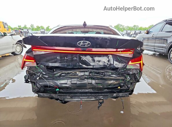 KMHLP4AG3PU501801 2023 HYUNDAI ELANTRA Black Vista trasera
