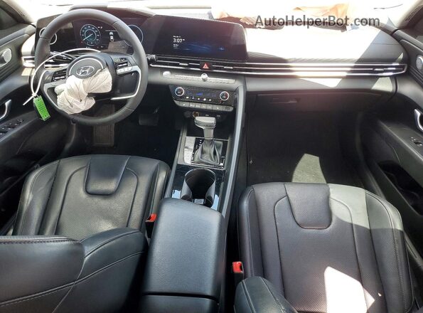 KMHLP4AG4PU425375 2023 HYUNDAI ELANTRA Черный Вид панели приборов