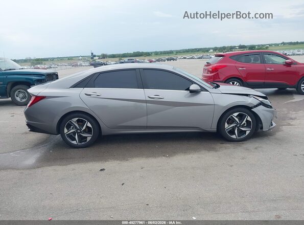 KMHLP4AG5PU415440 2023 HYUNDAI ELANTRA Silver Rear interior view