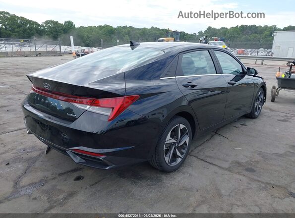KMHLP4AG5PU462936 2023 HYUNDAI ELANTRA Black Rear right