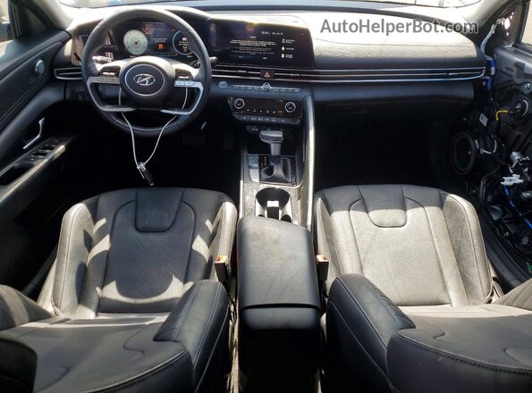 KMHLP4AG6PU503137 2023 HYUNDAI ELANTRA Gray Dashboard view