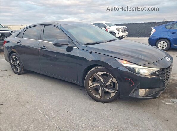 KMHLP4AG8PU377508 2023 HYUNDAI ELANTRA Угольный Передняя правая четверть