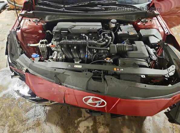 KMHLP4AG8PU599322 2023 HYUNDAI ELANTRA Red Vista interior trasera