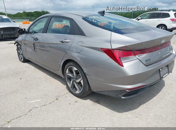 KMHLP4AG9PU495941 2023 HYUNDAI ELANTRA Gray უკანა მარცხენა