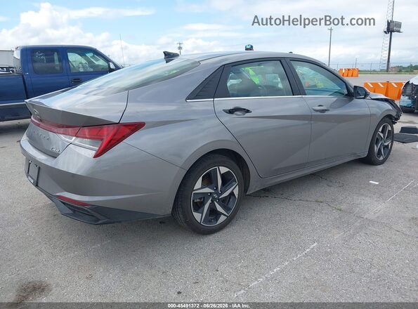 KMHLP4AG9PU495941 2023 HYUNDAI ELANTRA Gray უკანა მარჯვენა