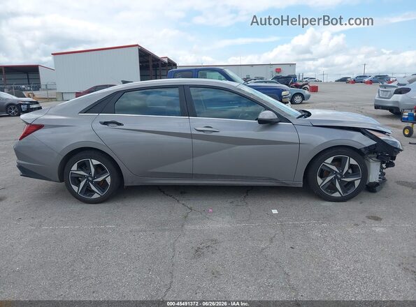 KMHLP4AG9PU495941 2023 HYUNDAI ELANTRA Gray სალონის 360-გრადუსიანი ხედი
