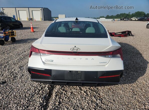 KMHLP4DG0RU673847 2024 HYUNDAI ELANTRA White უკანა ხედი