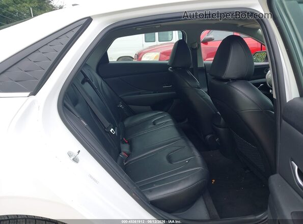 KMHLP4DG1RU795830 2024 HYUNDAI ELANTRA White Вид наклейки з VIN-кодом