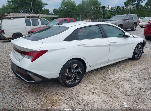 KMHLP4DG1RU795830 2024 HYUNDAI ELANTRA White Задня права чверть