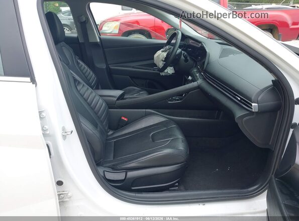 KMHLP4DG1RU795830 2024 HYUNDAI ELANTRA White Вид салону спереду