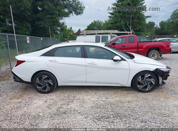 KMHLP4DG1RU795830 2024 HYUNDAI ELANTRA White Панорамний вид салону 360°