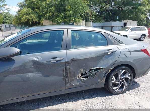 KMHLP4DG2SU005702 2025 HYUNDAI ELANTRA Gray Դիմացի տեսք