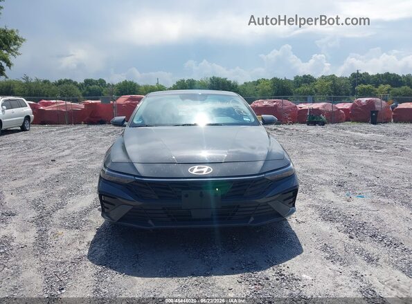 KMHLP4DG2SU005702 2025 HYUNDAI ELANTRA Gray Սարքավորումների վահանակի տեսք