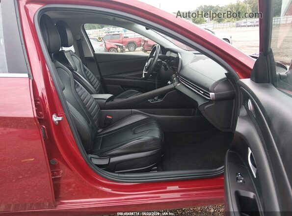 KMHLP4DG3RU776101 2024 HYUNDAI ELANTRA Red Front interior view