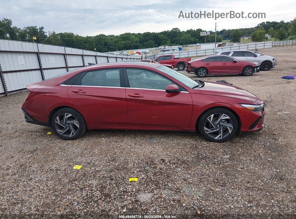 KMHLP4DG3RU776101 2024 HYUNDAI ELANTRA Red Rear interior view