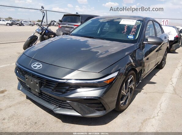 KMHLP4DG3RU814314 2024 HYUNDAI ELANTRA Серый Передняя левая четверть