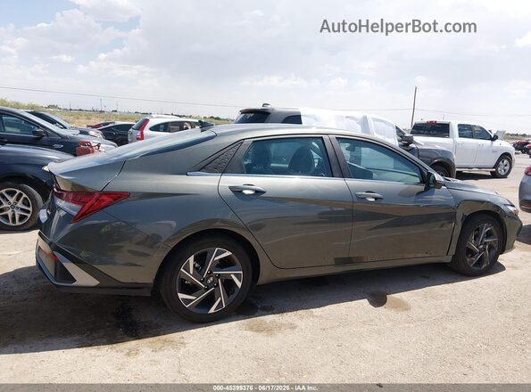 KMHLP4DG3RU814314 2024 HYUNDAI ELANTRA Серый Вид задней части салона