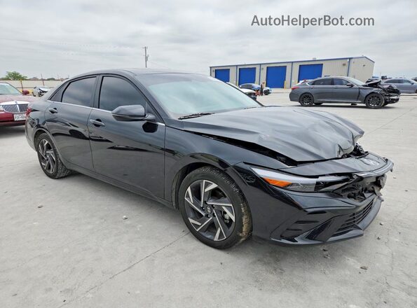 KMHLP4DG3SU893246 2025 HYUNDAI ELANTRA Черный Передняя правая четверть