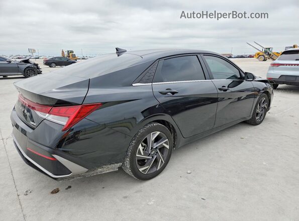 KMHLP4DG3SU893246 2025 HYUNDAI ELANTRA Черный Задняя правая четверть