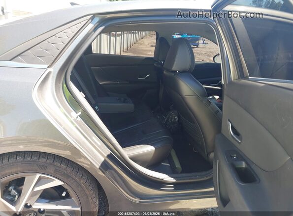KMHLP4DG5RU650421 2024 HYUNDAI ELANTRA Gray Widok naklejki z numerem VIN