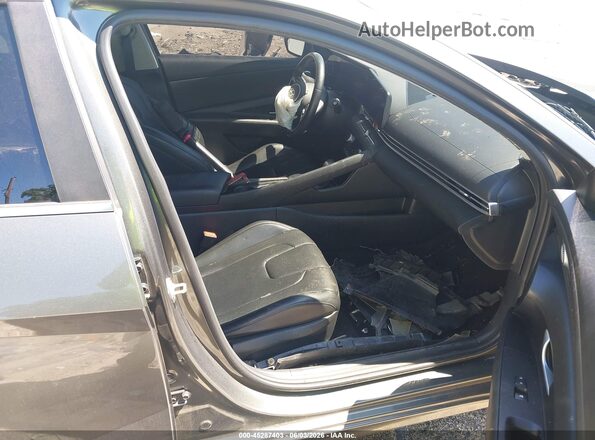 KMHLP4DG5RU650421 2024 HYUNDAI ELANTRA Gray Widok wnętrza z przodu