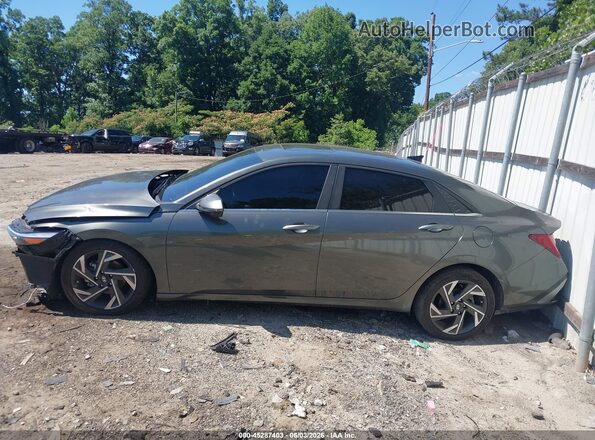 KMHLP4DG5RU650421 2024 HYUNDAI ELANTRA Gray Widok wnętrza 360 stopni