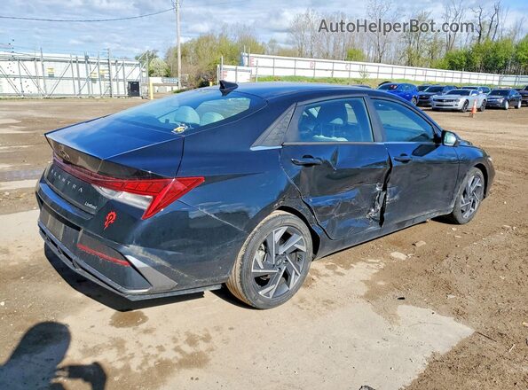 KMHLP4DG5RU778044 2024 HYUNDAI ELANTRA Black Задня права чверть