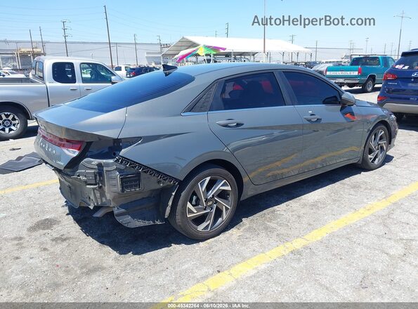 KMHLP4DG7RU738077 2024 HYUNDAI ELANTRA Gray Trasero derecho