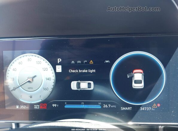 KMHLP4DG7RU738077 2024 HYUNDAI ELANTRA Gray Vista de los asientos traseros