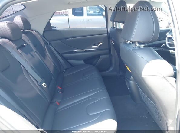 KMHLP4DG7RU738077 2024 HYUNDAI ELANTRA Gray Vista de la etiqueta del VIN