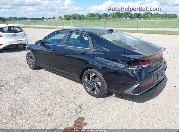 KMHLP4DG7RU744817 2024 HYUNDAI ELANTRA Черный Задняя левая четверть