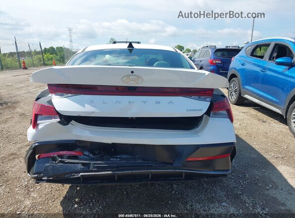 KMHLP4DG8RU679623 2024 HYUNDAI ELANTRA White Դիմացի տեսք