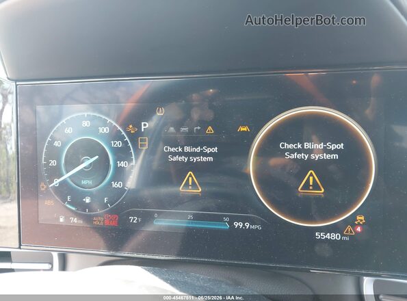 KMHLP4DG8RU679623 2024 HYUNDAI ELANTRA White Հետևի նստատեղերի տեսք