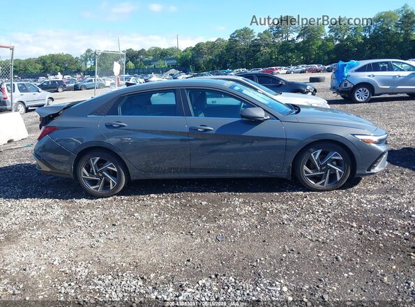 KMHLP4DG8SU073745 2025 HYUNDAI ELANTRA Серый Вид задней части салона