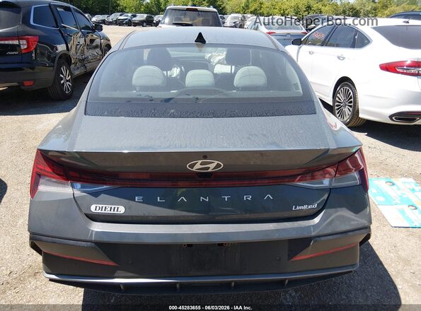 KMHLP4DG9RU740428 2024 HYUNDAI ELANTRA Gray 