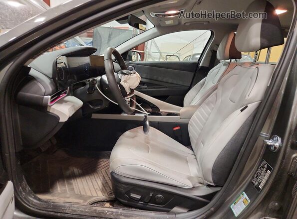 KMHLP4DG9SU080123 2025 HYUNDAI ELANTRA Gray 