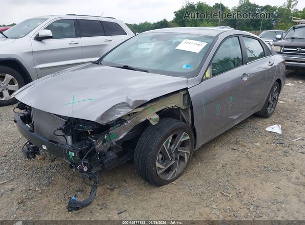 KMHLP4DG9SU908428 2025 HYUNDAI ELANTRA Gray Front left