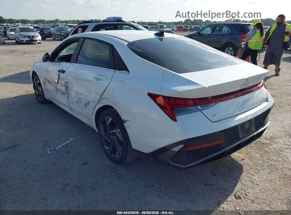 KMHLP4DGXRU818604 2024 HYUNDAI ELANTRA Белый Задняя левая четверть