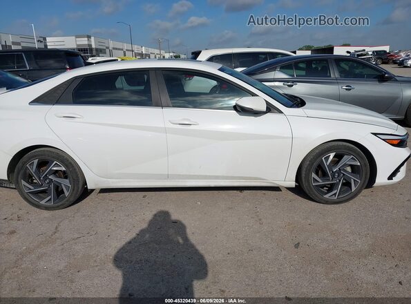 KMHLP4DGXRU818604 2024 HYUNDAI ELANTRA Белый Вид задней части салона