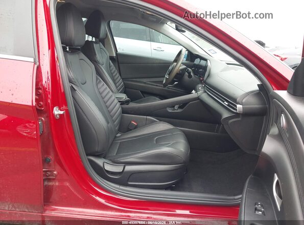 KMHLP4DGXRU819185 2024 HYUNDAI ELANTRA Red Вид салону спереду