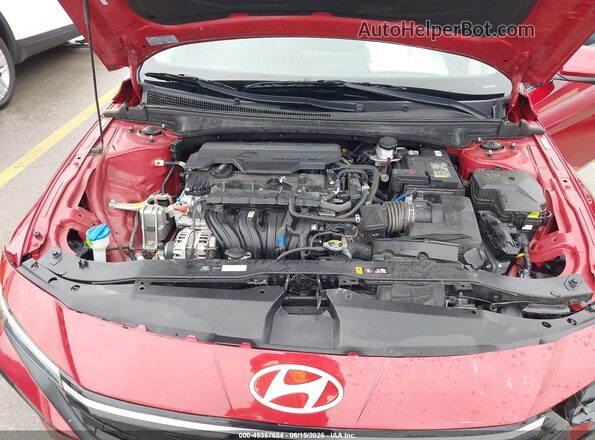 KMHLP4DGXRU819185 2024 HYUNDAI ELANTRA Red Вид ззаду