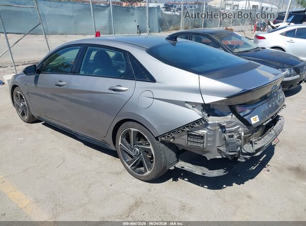 KMHLR4AF0MU172634 2021 HYUNDAI ELANTRA Gray Հետևի ձախ