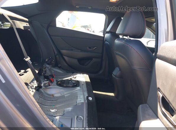 KMHLR4AF0MU172634 2021 HYUNDAI ELANTRA Gray VIN կոդի պիտակի տեսք