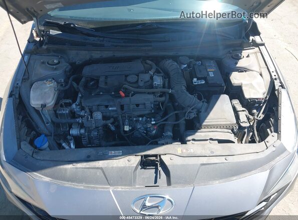 KMHLR4AF0MU172634 2021 HYUNDAI ELANTRA Gray Հետևի տեսք