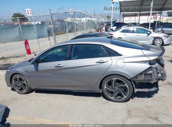 KMHLR4AF0MU172634 2021 HYUNDAI ELANTRA Gray 