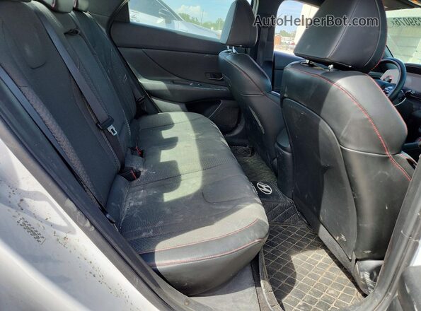 KMHLR4AF0PU587182 2023 HYUNDAI ELANTRA White Вид задніх сидінь