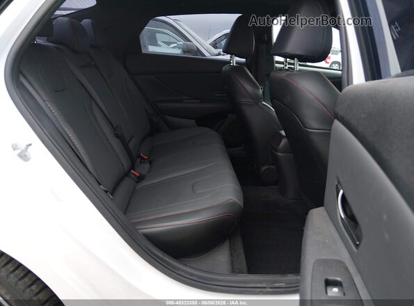 KMHLR4AF1NU271397 2022 HYUNDAI ELANTRA White Widok naklejki z numerem VIN