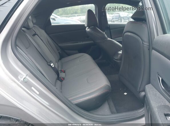KMHLR4AF3MU173521 2021 HYUNDAI ELANTRA Gray VIN კოდის სტიკერის ხედი