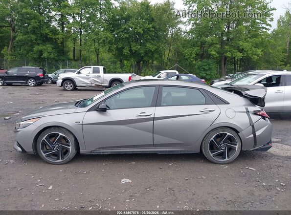 KMHLR4AF3MU173521 2021 HYUNDAI ELANTRA Gray სალონის 360-გრადუსიანი ხედი